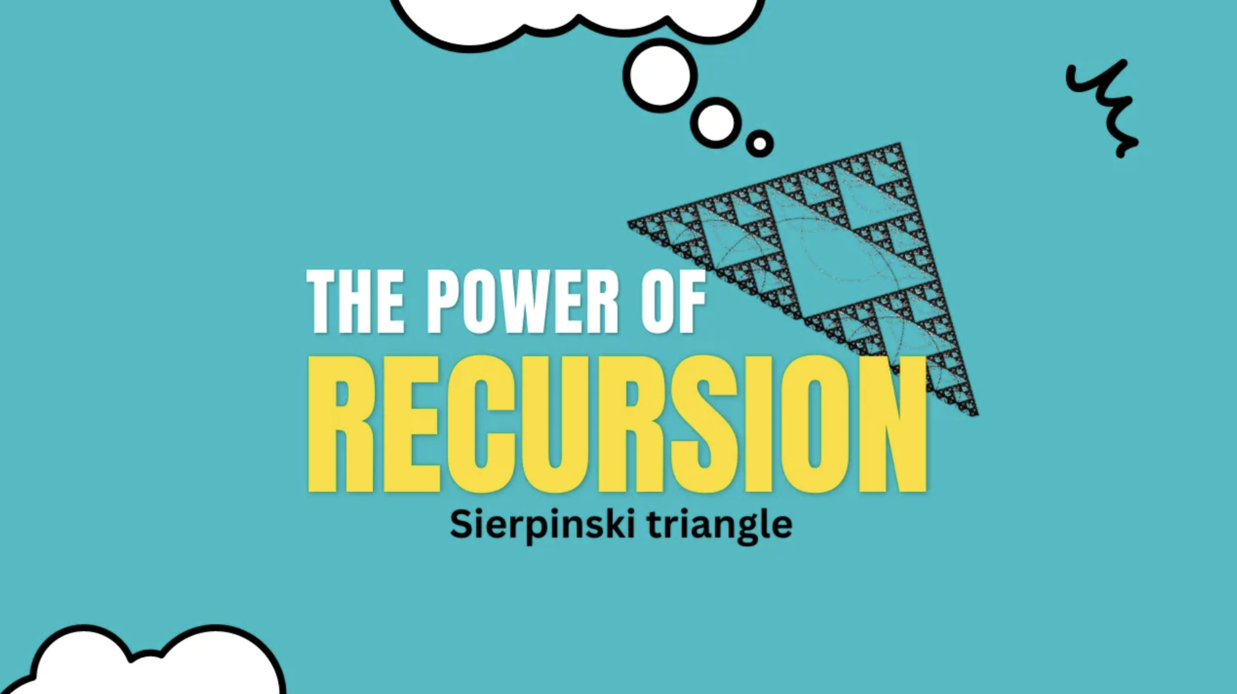 The Power of Recursion: Visualizing Fractals with Code